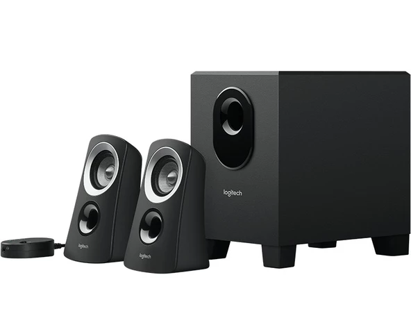 Logitech Z313 2*1 50W Hoparlör Siyah 980-000413 ürün görseli 1
