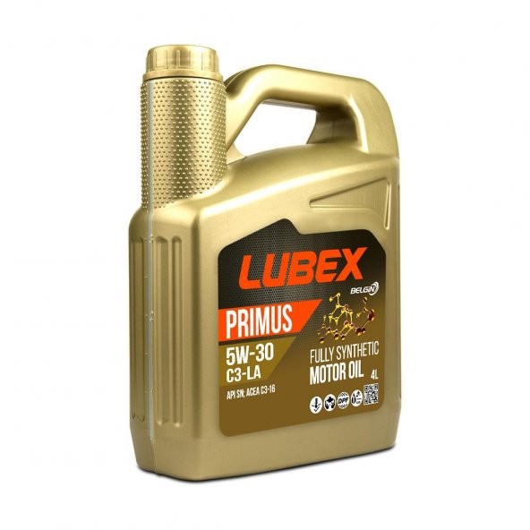 Lubex Primus C3-La 5W-30 4 Lt Partiküllü Motor Yağı ürün görseli 1