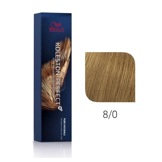 Wella Koleston Perfect Me+ Tüp Boya 60 ml 8/0 Doğal Açık Kumral ürün görseli 1