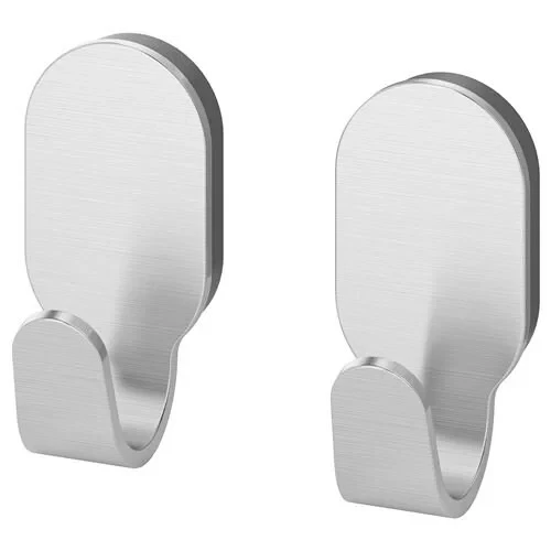 IKEA Brogrund Duvar Askısı Kanca Paslanmaz Çelik Iki Adet 7 Cm ürün görseli 1