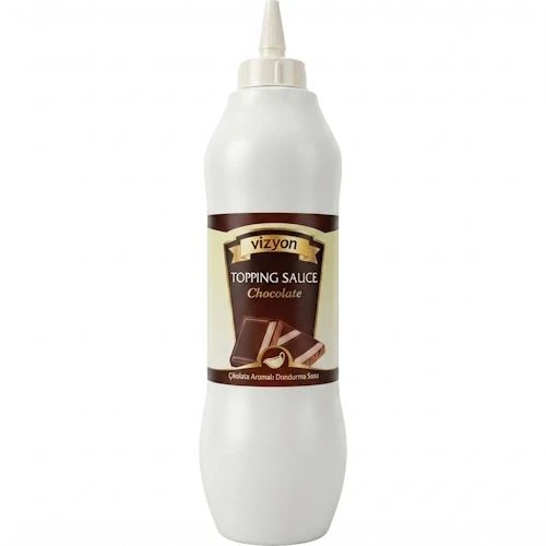 VİZYON ÇİKOLATA AROMALI DONDURMA VE TOPPING SOS 1 KG ürün görseli 1