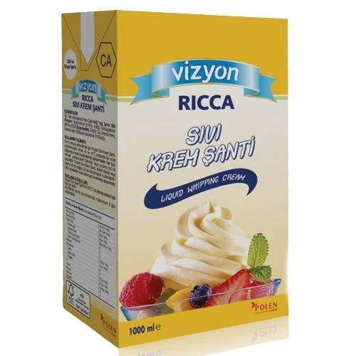 Vizyon Krem Şanti Ricca 1000 ml ürün görseli 1