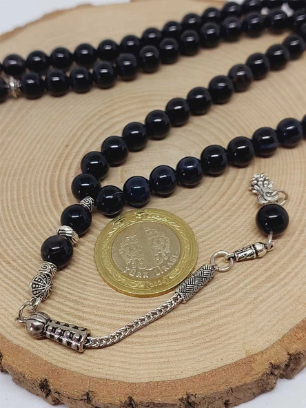 Akik Taşı 99luk Tesbih 8mm (51330) - Resim 5
