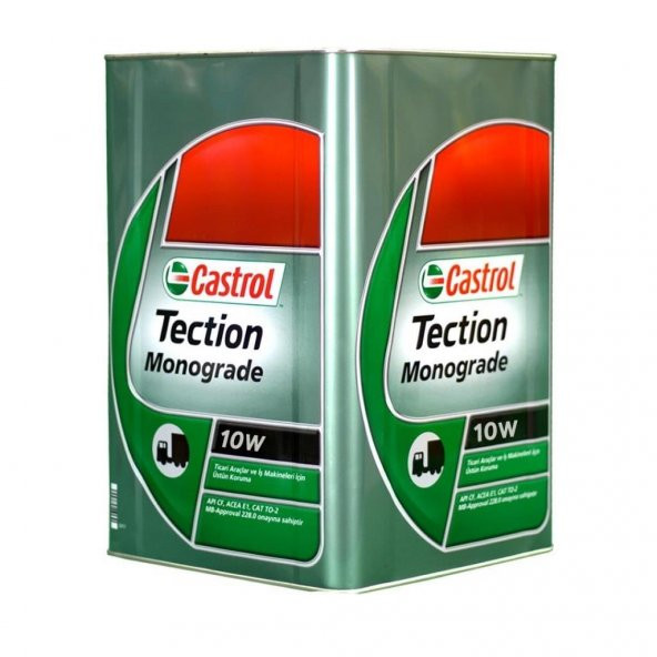 Castrol CRB Monograde 10W 15 Kg Tek Dereceli Mineral Motor Yağı ürün görseli 1