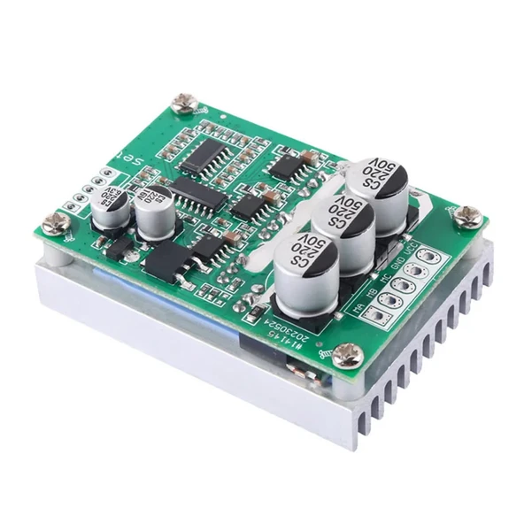 DC 12V 36V 15A 500W Fırçasız Motor Sürücü Soğutucu  Pwm Bldc Hız Kontrol Kartı İleri Geri Yön Kontro ürün görseli 1