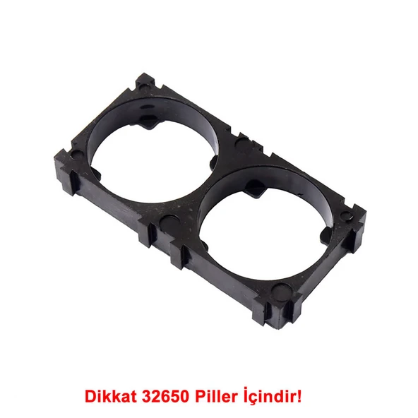 32650 2li Pil Tutucu Birleştirici 32700 Lityum Lion Lipo Batarya Pil Yuvası ürün görseli 1