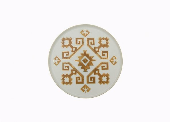 Porland Arabesque Desen1 Düz Tabak 18cm ürün görseli 1