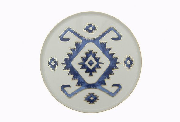 Porland Arabesque Desen5 Düz Tabak 27cm ürün görseli 1