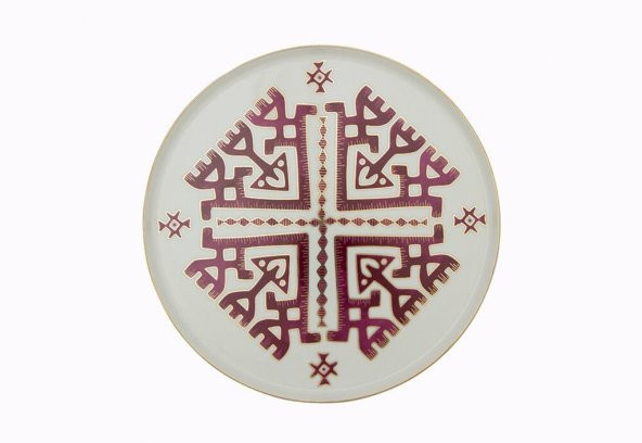 Porland Arabesque Desen6 Düz Tabak 27cm ürün görseli 1
