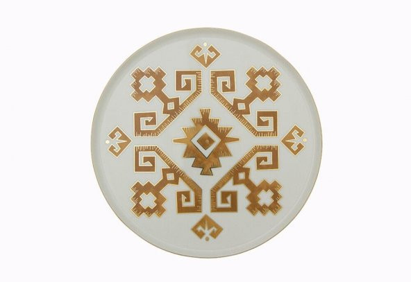 Porland Arabesque Desen1 Düz Tabak 27cm ürün görseli 1