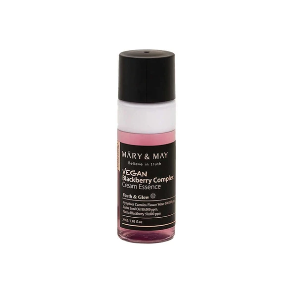 Mary and May Vegan Blackberry Complex Nemlendirici Krem Essence 30ml ürün görseli 1