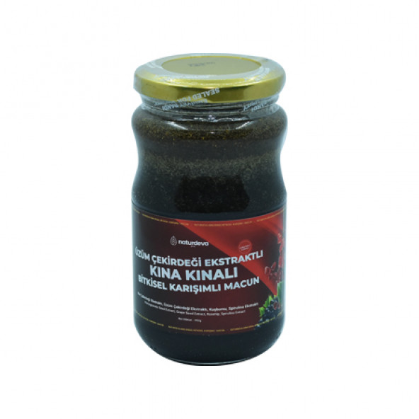 Naturdeva Üzüm Çekirdeği Kınalı Bitkisel Karışımlı Macun 450 gr ürün görseli 1