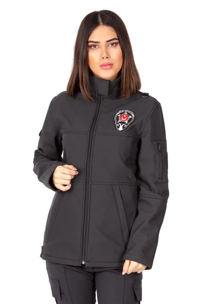 Yeni Tip Kamu Özel Güvenlik Kadın Softshell Mont ürün görseli 1