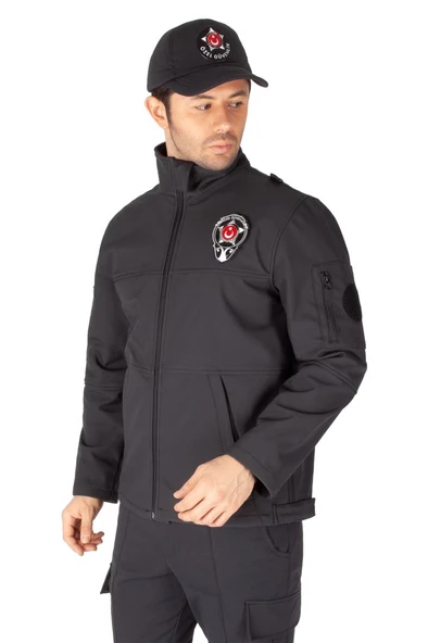 Yeni Tip Kamu Özel Güvenlik Erkek Softshell Mont ürün görseli 1