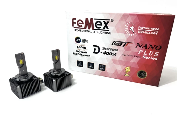 Femex Gt Nano Plus D1s D Serisi Tak Çalıştır Csp Led ürün görseli 1