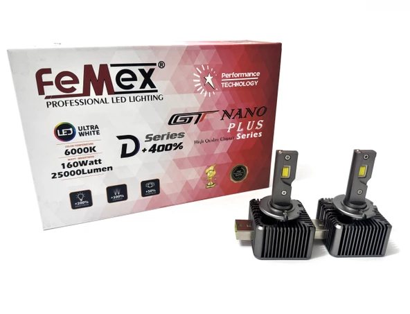 Femex Gt Nano Plus D3s D Serisi Tak Çalıştır Csp Led ürün görseli 1