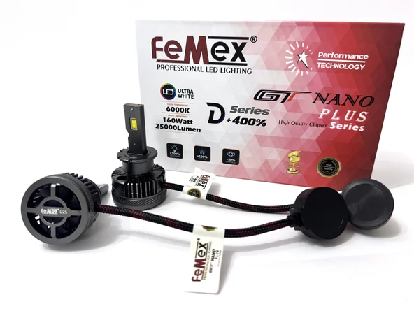 Femex Gt Nano Plus D2s D Serisi Tak Çalıştır Csp Led ürün görseli 1
