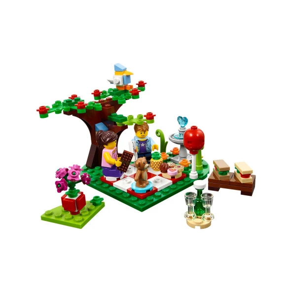 Lego Iconic 40236 Romantik Sevgililer Günü Pikniği ürün görseli 1