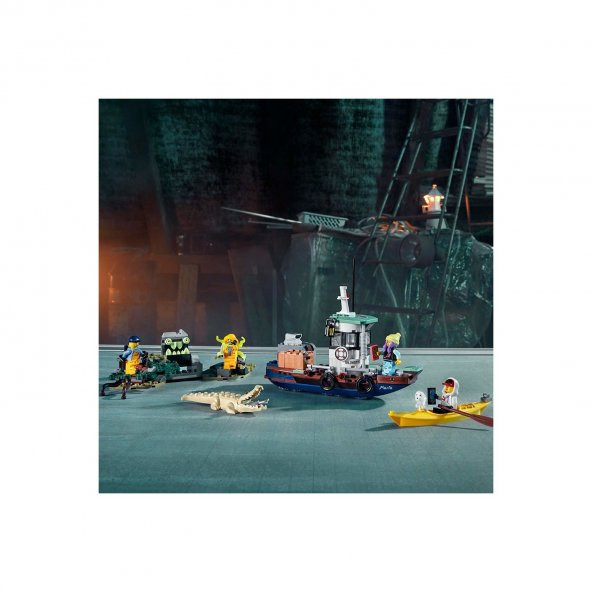 LEGO Hidden Side 70419 Batık Bot Yapım Kiti (310 Parça) - Resim 5