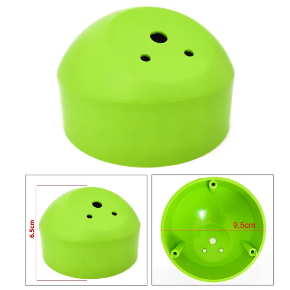 EGB Tweeter Dome Kabin Yuvası 10cm Tabansız Yeşil 2 Adet ürün görseli 1