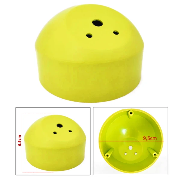 EGB Tweeter Dome Kabin Yuvası 10cm Tabansız Sarı 2 Adet ürün görseli 1