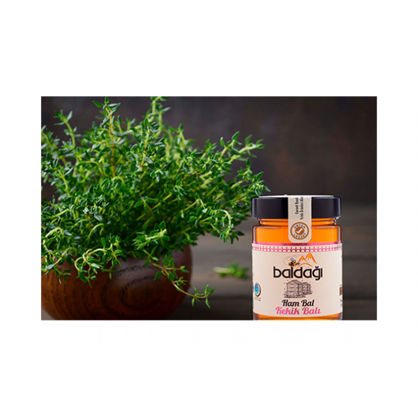 Baldağı Ham Süzme Kekik Balı 450 g - Resim 6