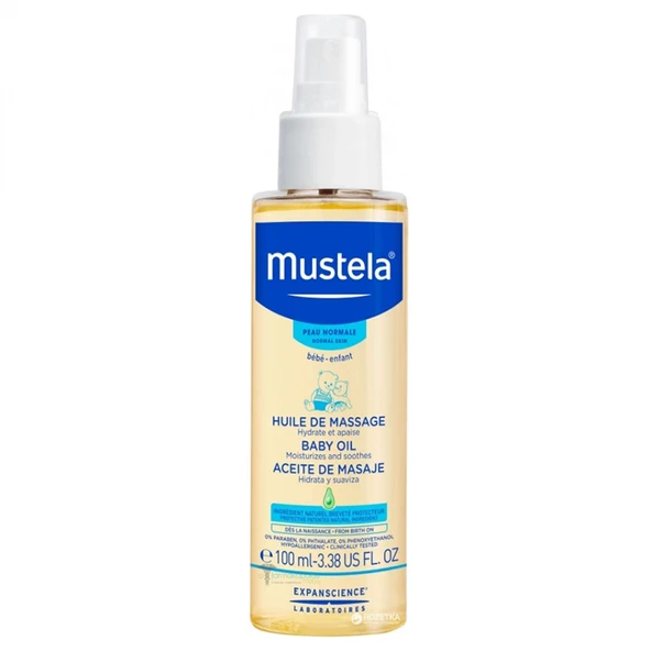 Mustela Bebek Bakım Masaj Yağı 100 Ml ürün görseli 1