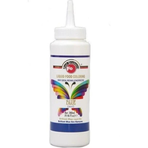 Fo Mavi Sıvı Gıda Boyası 280Ml ürün görseli 1