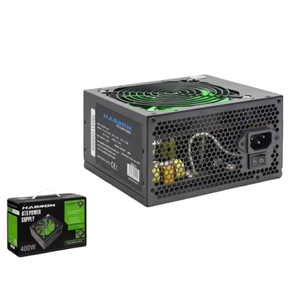 HADRON HD411 400W 12CM FANLI PC BİLGİSAYAR POWER SUPPLY GÜÇ KAYNAĞI ürün görseli 1