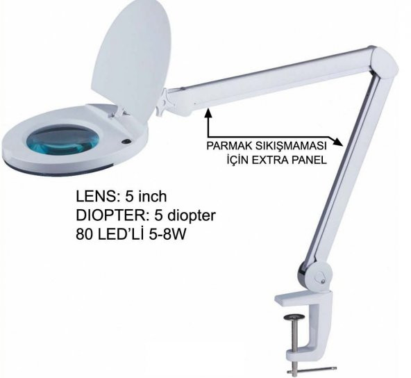 Swat Magnifier HZB129A Büyüteçli Masa Lambası ürün görseli 1