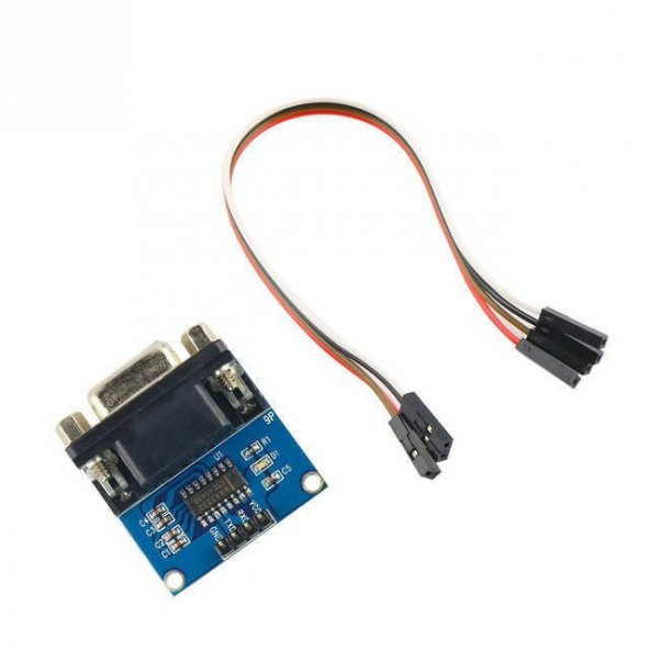 RS232 to TTL Seri Haberleşme Dönüştürücü Modülü RS 323 Çevirici (A2F3X) ürün görseli 1