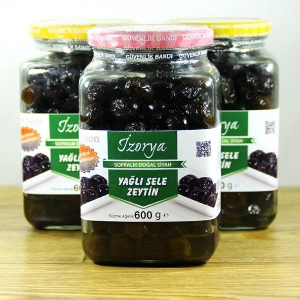 Selection Katkısız Doğal Yağlı Sele Mut Zeytini 600g Cam ürün görseli 1