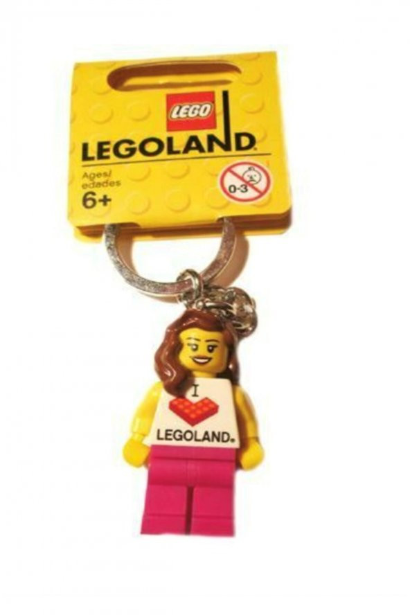 Lego 851330 Legoland Girl Anahtarlık ürün görseli 1