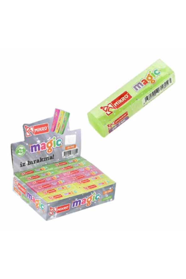 Mikro Simli Nano Silgi 24 Lü 2B-24G (24 Lü Paket) ürün görseli 1