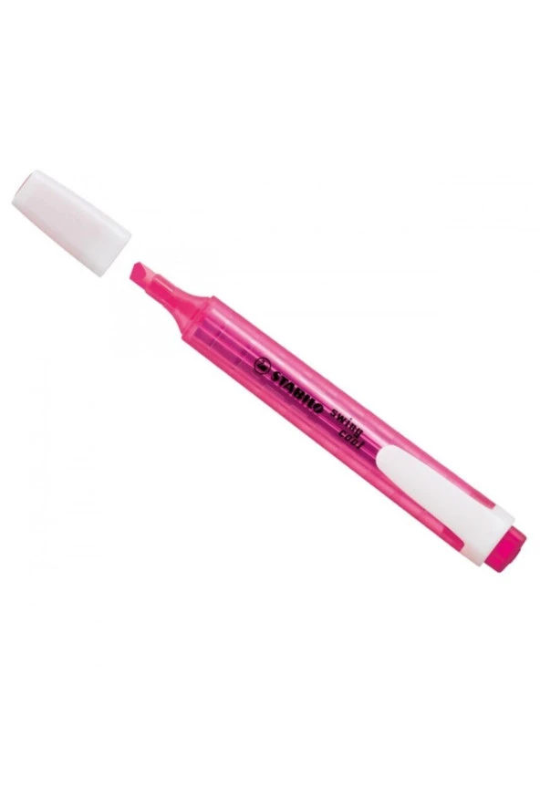Stabilo Fosforlu Kalem Swing Cool Pembe (10 Lu Paket) ürün görseli 1