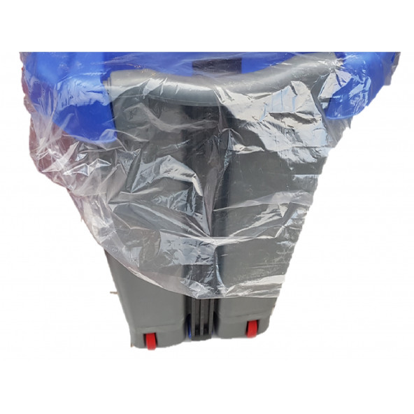 70 Lt Plastik Pedallı Çöp Kovası - Resim 4