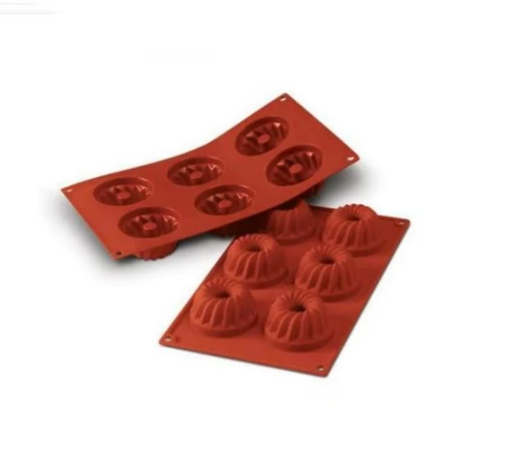 Silikomart Kugelhopf Silikon Kalıp Flexipan Sf058 ürün görseli 1