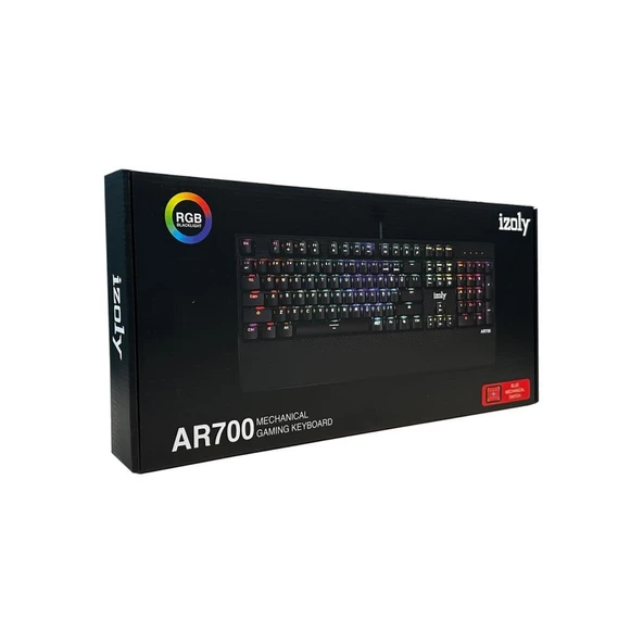 İzoly Andromeda AR700 Mekanik Q Gaming Klavye ürün görseli 1