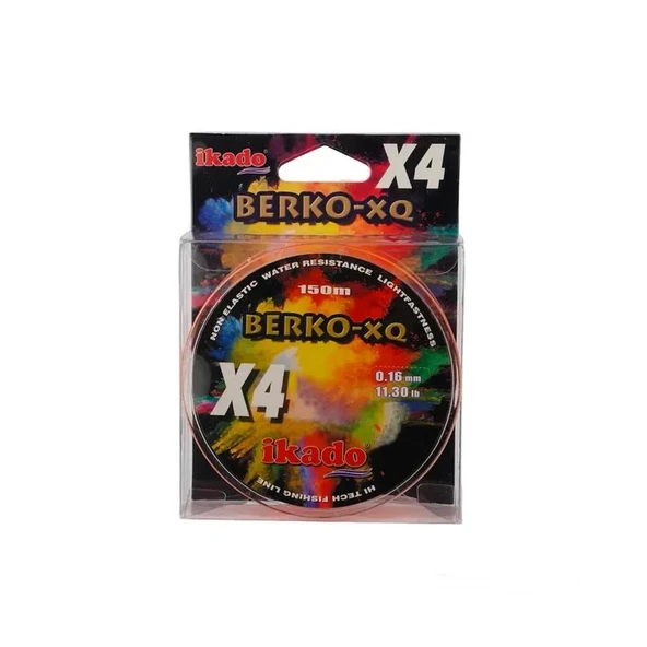 İKADO BERKO 4X 150MT İP MİSİNA ( TURUNCU ) 0,14 MM ürün görseli 1