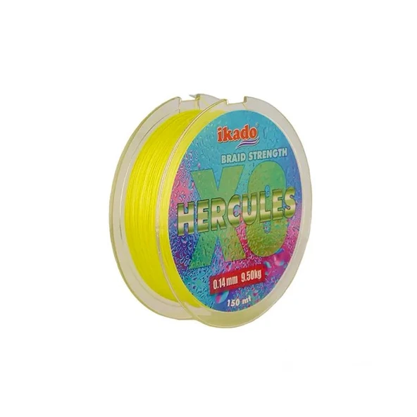İKADO HERCULES 8X 150MT İP MİSİNA ( SARI ) 0,14 MM ürün görseli 1