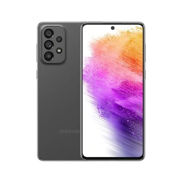 Samsung Galaxy A73 5G Black 128 GB 8 GB Ram YENİLENMİŞ ÜRÜN (Sıfır Gibi) ürün görseli 1