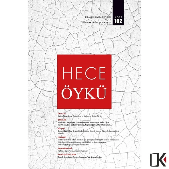 Hece Öykü 102.Sayı Aralık 2020-Ocak 2021 ürün görseli 1