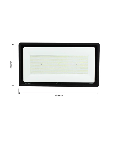 600W Led Projektör 6500K Beyaz Işık - Resim 2
