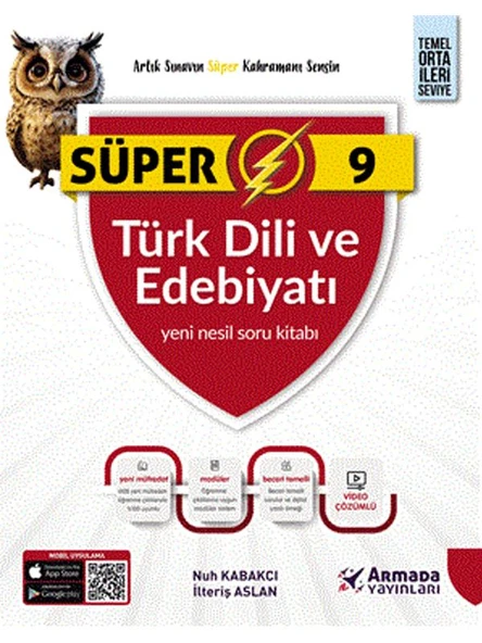 ARMADA 9.SINIF SÜPER TÜRK DİLİ VE EDEBİYATI SORU KİTABI YENİ NESİL ürün görseli 1