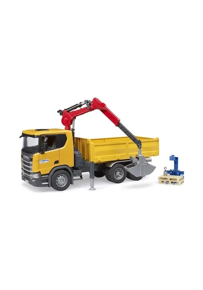 Bruder Scania 560R Vinçli Şantiye Kamyonu BR03551 Lisanslı Ürün ürün görseli 1