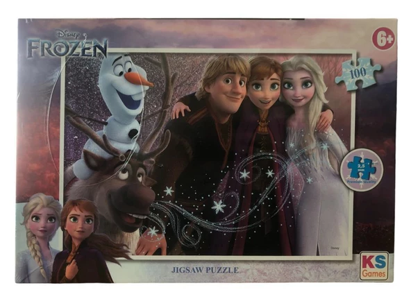 KS Games 100 Parça Puzzle Frozen ürün görseli 1