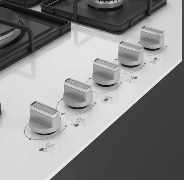 Arçelik OCD K 752 EWB Gazlı Cam Tablalı Ocak - Resim 4
