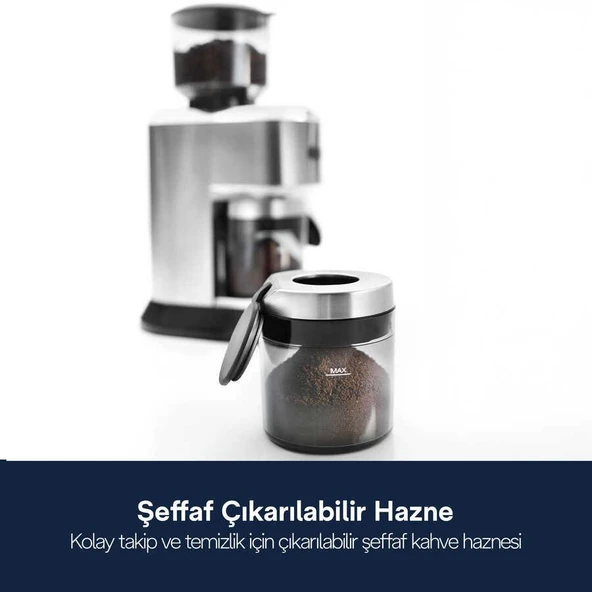 Delonghi KG521M STELL Kahve Öğütücü - Resim 5