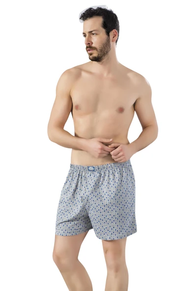 Lüx Drm 1293 Büyük Beden Erkek Penye Boxer Şort ürün görseli 1