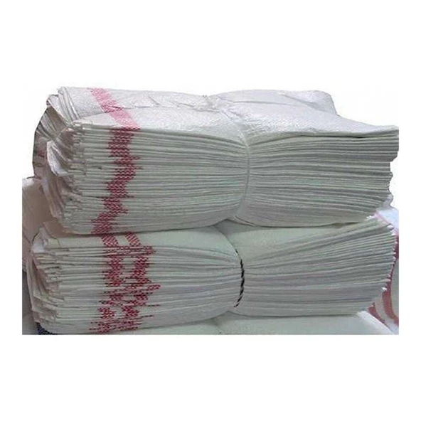 Baskısız Düz Beyaz Çuval İnşaat Moloz Çöp Çuvalı - 60 x 95 Cm. - 5 Adet ürün görseli 1